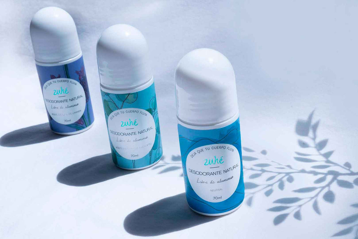 Desodorantes sin aluminio y sin alcohol: protección natural