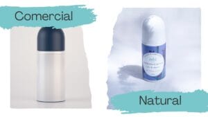 Comparativa de Desodorantes Naturales y Comerciales